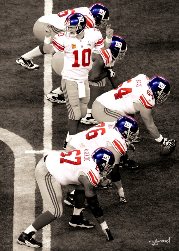 Giants Offensive Live at Super Bowl 46